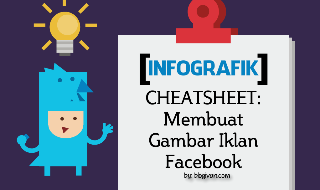 infografik membuat gambar iklan facebook
